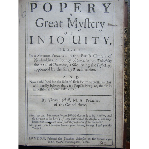 280 - Thomas Jekyll M.A. - Popery - A great Mystery of Iniquity Sermon preached in the Parish Church of Ne... 