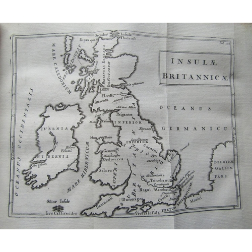 300 - Samuel Patrick - Geographia Antiqua, leather bound, illustrated with maps, 1731