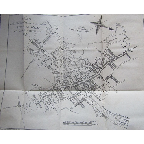 313 - Various Cheltenham Interest - A New Guide to Cheltenham, leather bound, 1837, Edwin Lee - Cheltenham... 