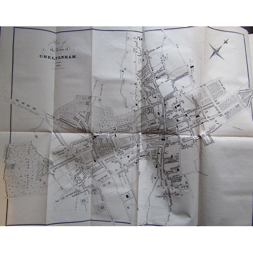 313 - Various Cheltenham Interest - A New Guide to Cheltenham, leather bound, 1837, Edwin Lee - Cheltenham... 