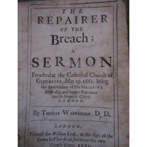 328 - Five Pamphlets - Gloucestershire interest - John Pearson - The Patriarchal Funeral or Sermon, Glouce... 