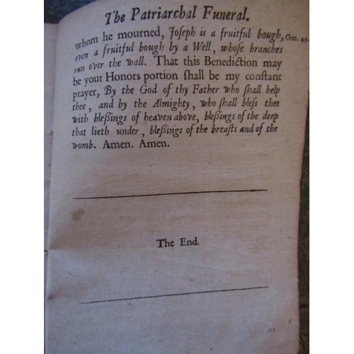 328 - Five Pamphlets - Gloucestershire interest - John Pearson - The Patriarchal Funeral or Sermon, Glouce... 