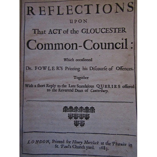 328 - Five Pamphlets - Gloucestershire interest - John Pearson - The Patriarchal Funeral or Sermon, Glouce... 