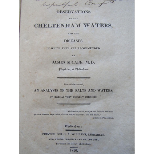 336 - The History of Cheltenham and its environs, The Mineral Waters and a Concise view of the County of G... 