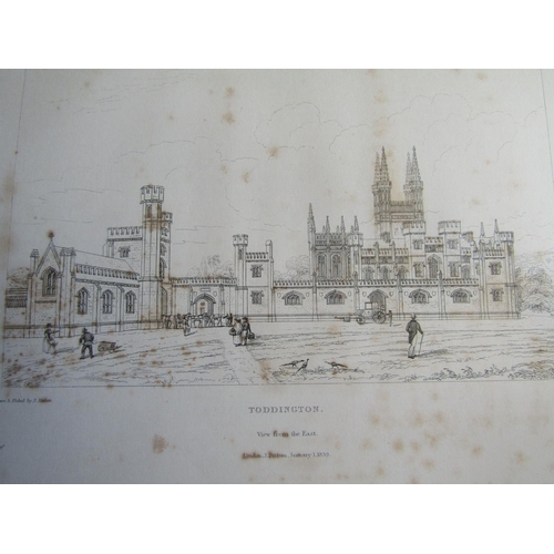 337 - James Britton - Toddington, illustrations, historical and descriptive accounts, The Seat of Lord Sud... 