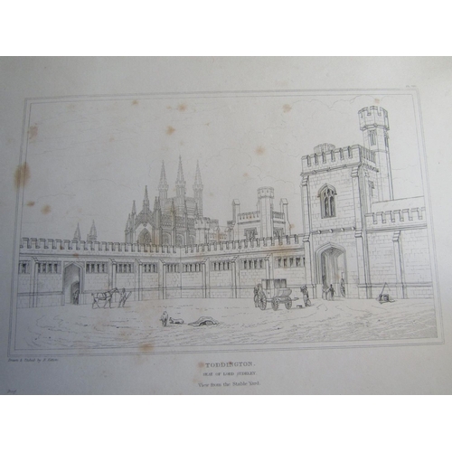 337 - James Britton - Toddington, illustrations, historical and descriptive accounts, The Seat of Lord Sud... 