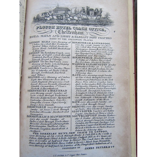 342 - New Historical Description of Cheltenham and its vicinity, illustrated with engravings and maps, two... 