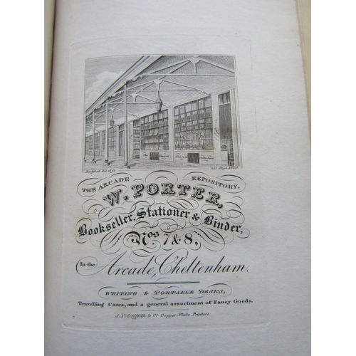 342 - New Historical Description of Cheltenham and its vicinity, illustrated with engravings and maps, two... 