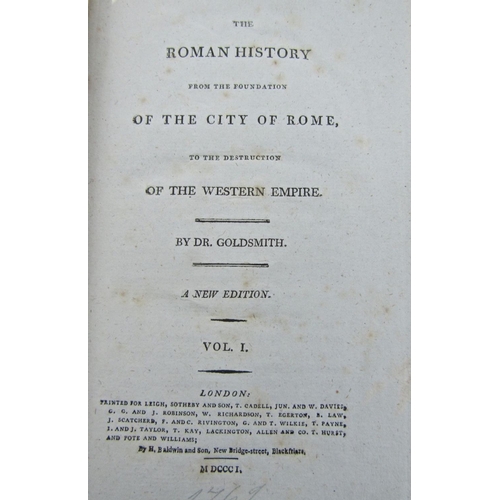 354 - Dr Goldsmith - The Roman History from the foundation of the City of Rome to the destruction of the W... 