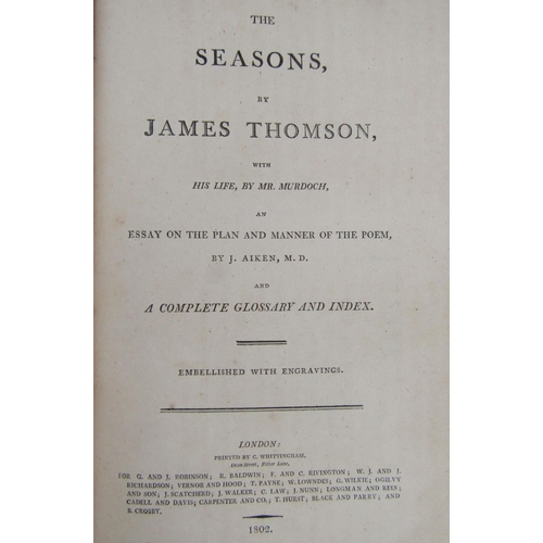 356 - James Thomson - The Seasons (with an essay on the plan and manner of the poem) by J Aiken, illustrat... 