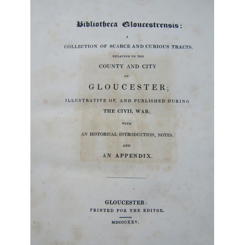 363 - CA Witchell and WE Strugnell - The Fauna and Flora of Gloucestershire 1892; bibliotheca Gloucestrens... 