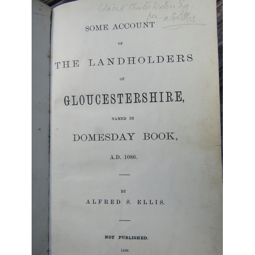 364 - G A William - Williams New Guide to Cheltenham, c.1825 with map and illustrations; Alfred Ellis - Th... 