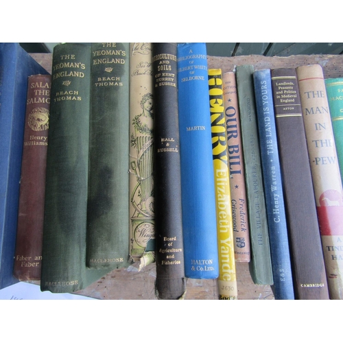 399 - English Rural Life, Farming, Crafts, Sporting, etc, mainly mid 20th century, 60 volumes