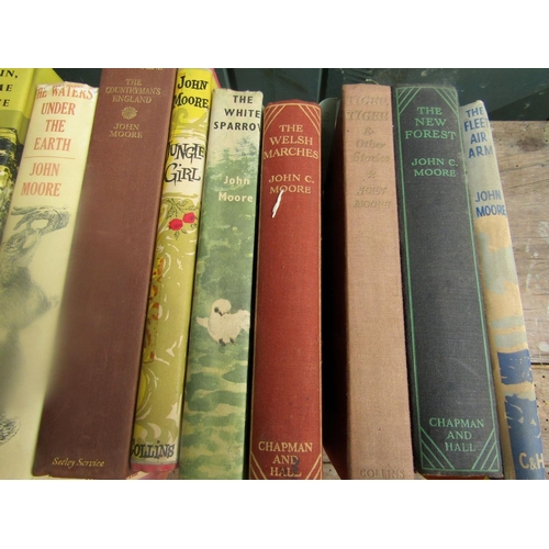 409 - John Moore - 38 volumes, all of a rural background