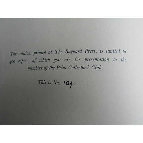 411 - Frederick Landseer Maur Griggs RARE - Campden, 24 illustrations, 1949; The Engraved Works of, 1928, ... 