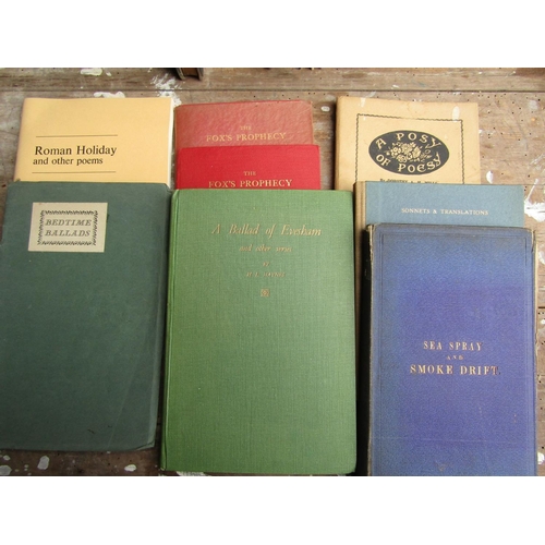 413 - Poetry - major and minor poets including pamphlets, 55 volumes