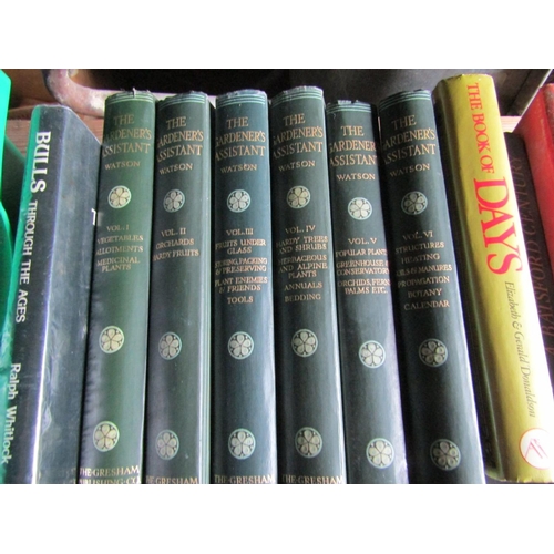 418 - The Gardeners Assistant, six volumes, Gresham Publishing and other mixed subjects, 27 volumes