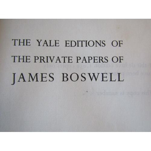 420 - Limited Edition - Private Presses, etc - James Boswell - London journal, 1762-3, journal of my jaunt... 