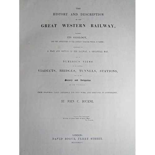 426 - John C Bourne - Bournes Great Western Railway (reproduction copy)