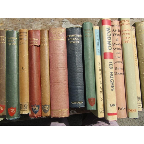 431 - Poetry and Prose, Chaucer, Waller de la Mare, Durrell, C Day Lewis, Yates, Thomas, Muir etc 60 volum... 