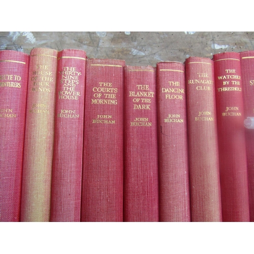 473 - Collected works - John Buchan, 19 volumes, H G Wells, George Burrow, Bronte, etc, 38 volumes