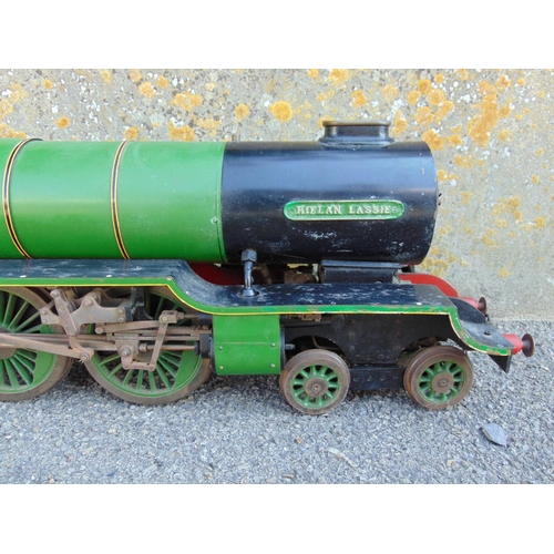 238 - 4-6-2 Live Steam Locomotive and tender 'Hielan Lassie',  3.5 inch gauge to the design of model locom... 