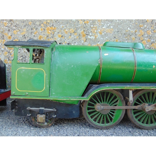 238 - 4-6-2 Live Steam Locomotive and tender 'Hielan Lassie',  3.5 inch gauge to the design of model locom... 