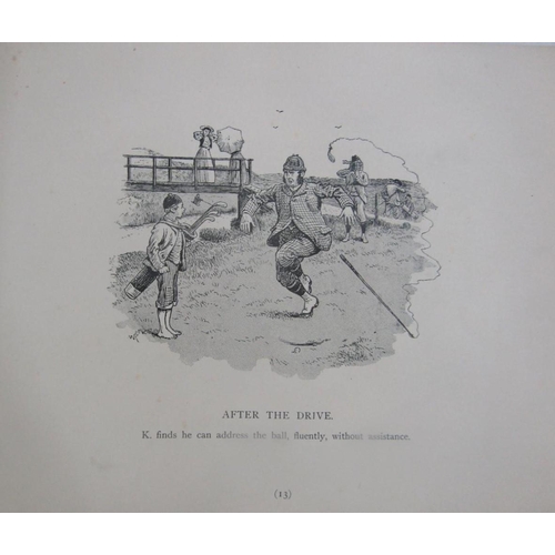 495 - North Again: Golfing This Time, illustrated by William Ralston, published Simpkin, Marshall, Hamilto... 