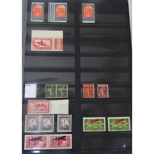 2333 - Two stockbooks of Mint and Used stamps from the French Colonies, from General Colonies to Wallis & F... 