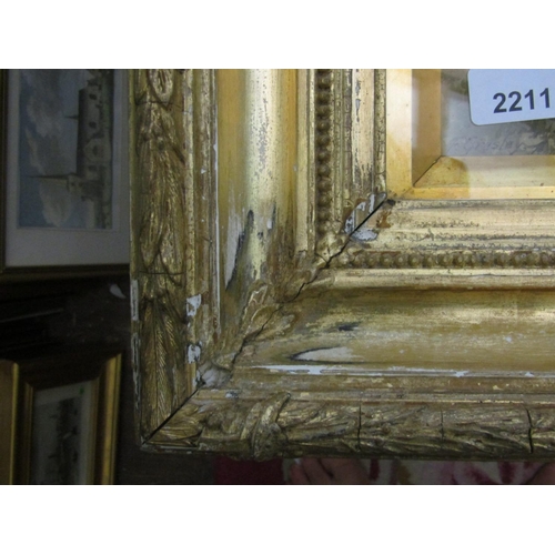 2211 - F Gresley (British late 19th century school) - Study of a watermill, watercolour and bodycolour on p... 