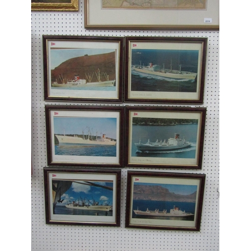 2221 - A H Joyce (20th century British school) - Canadian Star, marine scene sailing at high seas, with fur... 