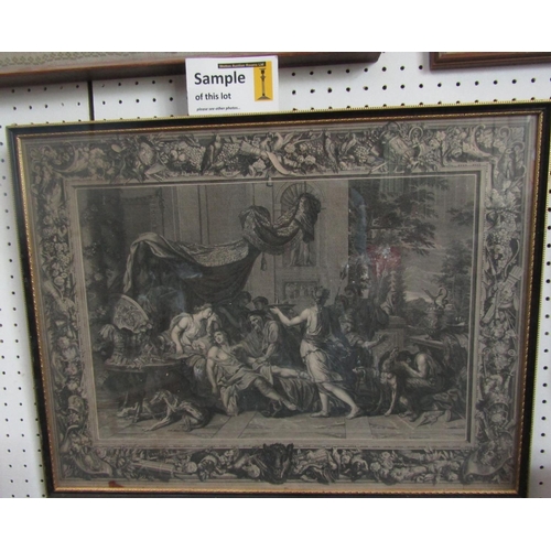 2239 - Bernard Picart (French 1673-1733) - Set of five scenes of classical mythology from the story of Mele... 