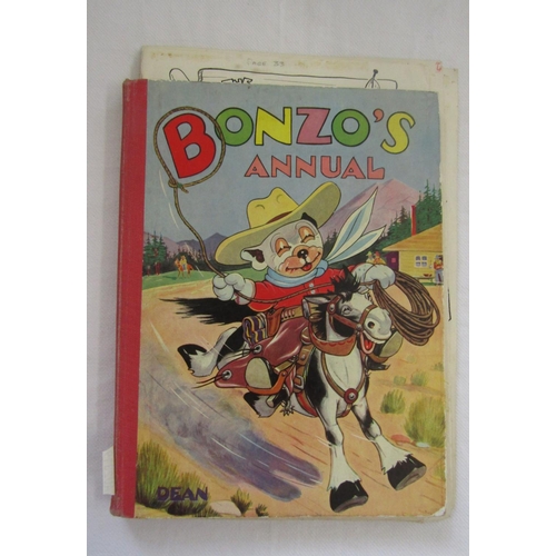 2319 - George E Studdy (British 1878-1948) - The 1951 Bonzo Annual with six original pen and ink illustrati... 
