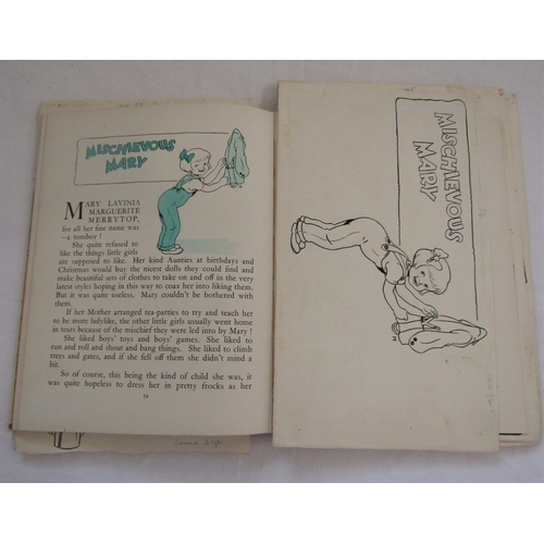 2319 - George E Studdy (British 1878-1948) - The 1951 Bonzo Annual with six original pen and ink illustrati... 