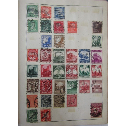 2343 - Three albums containing a collection of British and Worldwide stamps dating from the early 20th cent... 