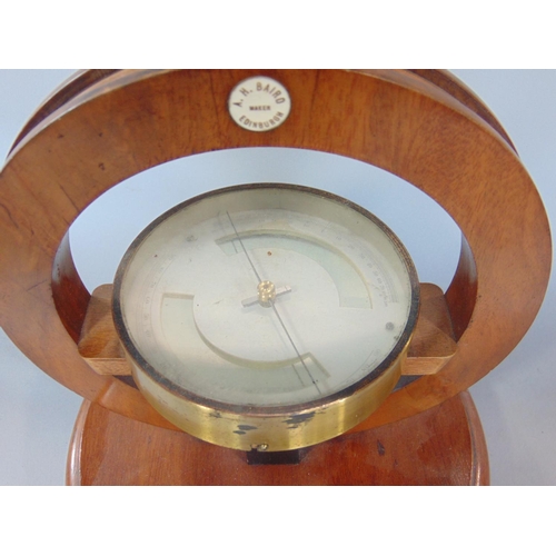 1447 - A H Baird of Edinburgh Tangent Galvanometer with further cased instument (2)