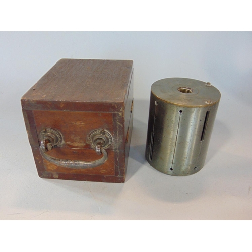 1447 - A H Baird of Edinburgh Tangent Galvanometer with further cased instument (2)