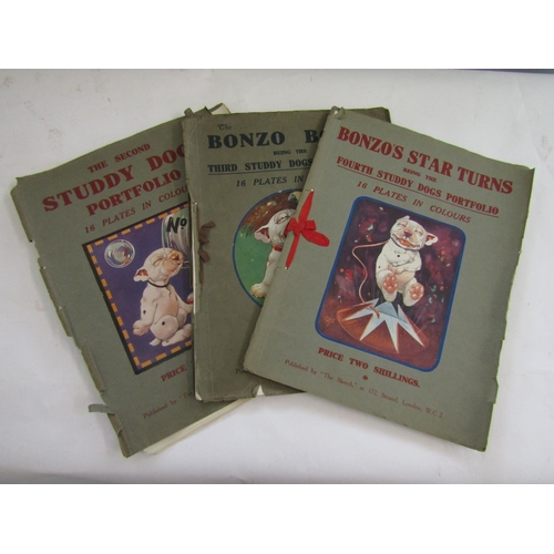 2316 - George E Studdy (British 1878-1948) - The Second Studdy Dogs Portfolio, with 16 plates in colour, Th... 