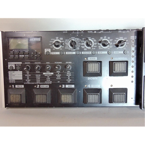 1446 - A selection of guitar effects, processor pedals to include Korg, Digitech, T-Rex and others