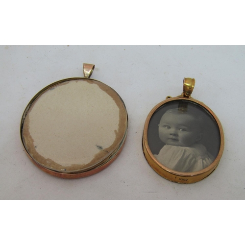 1093 - J Bussy (late 19th century school) - Half length miniature portrait of a reclining blue eyed, fair h... 