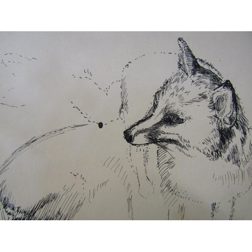 2292 - David Jones CH, CBE (Welsh 1895-1974) - The Bride, frontispiece to Hermia and other Poems, by WH She... 