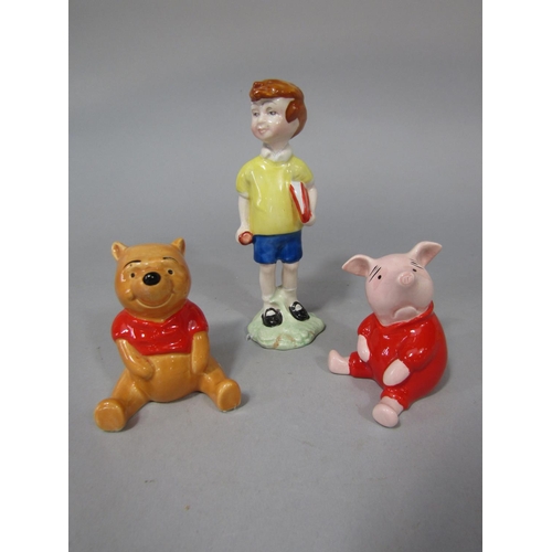 686 - A collection of eight Beswick Walt Disney figure from Winnie the Pooh series comprising Christopher ... 