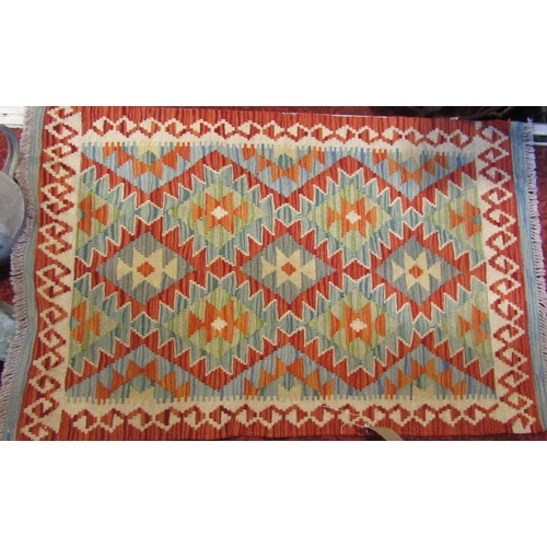 2415 - Vegetable dye Choli Kelim rug, 120 x 75cm