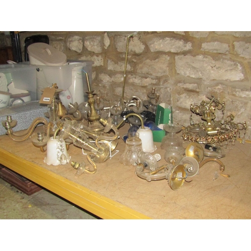 1820 - Various lighting, mainly for spares or repairs