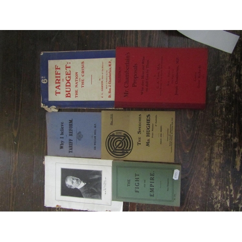 490 - Fourteen books and pamphlets of political and social viewpoints circa 1900-1920