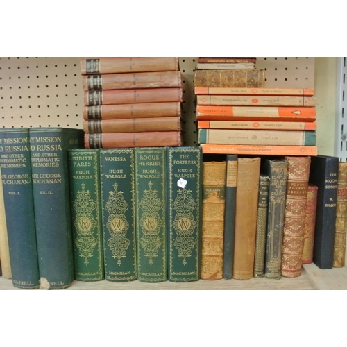 2902 - An extensive collection of late 19th and early 20th century literature to include, Hugh Walpole, Tro... 