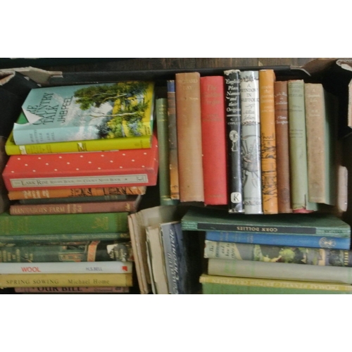 2911 - Three boxes of miscellaneous books about natural history, countryside and related subjects (3)