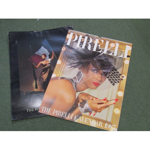 2912 - 1985 and 1991 Pirelli calendars