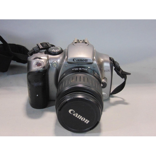 578 - Canon EOS 5 100 with lens, EOS 100 body only, plus a further Canon digital 300 D complete with lens ... 