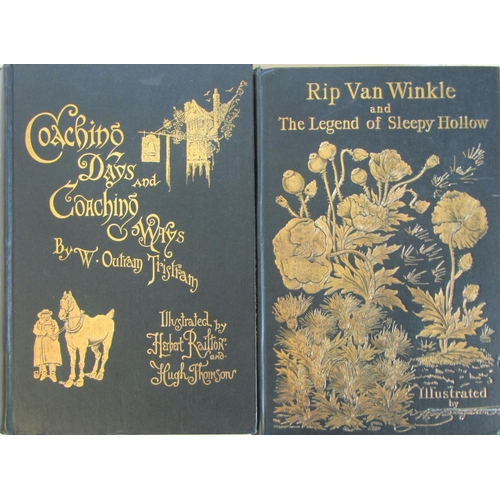 427 - A collection of four books published by MacMillan & Co and illustrated by Hugh Thomson including Cra... 